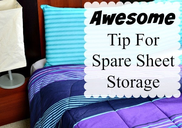 where to store sheets