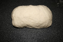 shaped dough