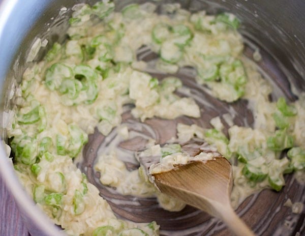 Roux with Onion and Celery