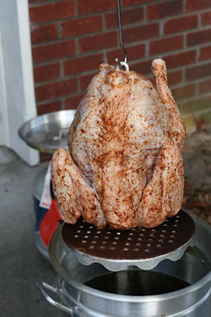 deep frying turkey 2