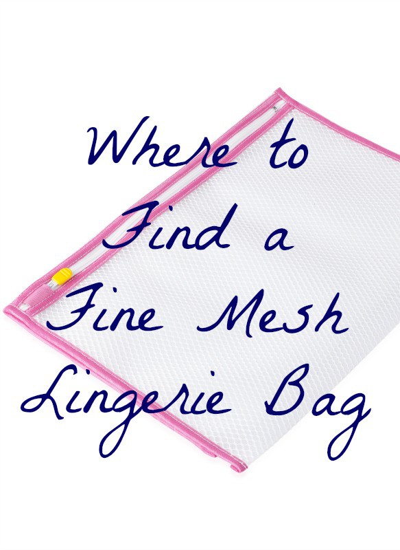 where to find a fine mesh lingerie bag