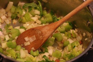 onions and celery