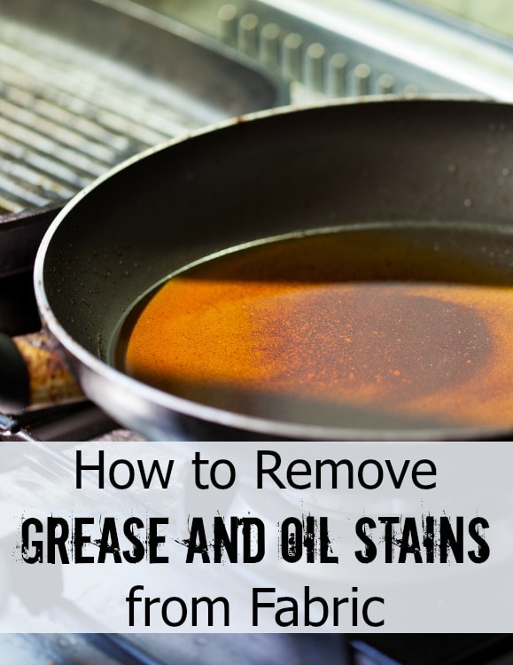 how to remove grease and oil stains