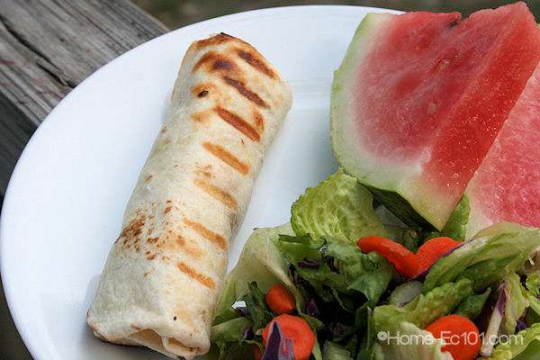 Grilled Chicken Burritos / Chimichangas