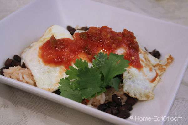 Rice, Beans and Eggs