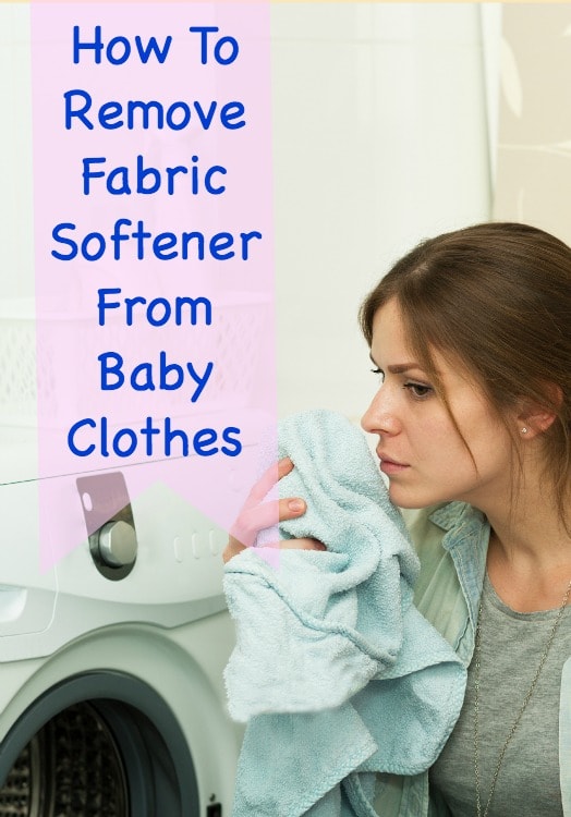 how to remove fabric softener