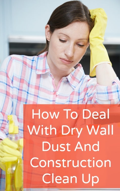Save your vacuum! Do not just suck up dry wall dust after construction. Here's how to handle the dusty mess without ruining your expensive HEPA vacuum.