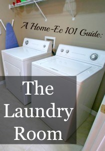guide to the laundry room
