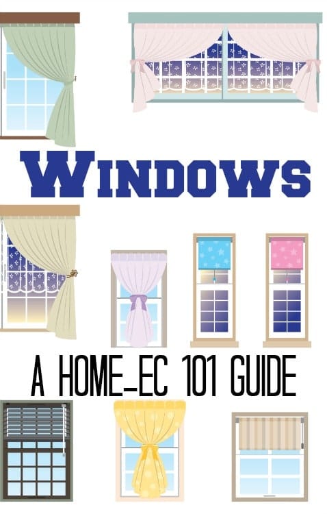 Home-Ec 101's Guide to Windows