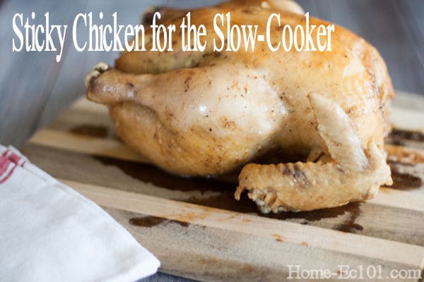 Slow-Cooker Sticky Chicken