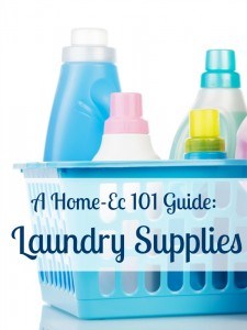 laundry supplies guide