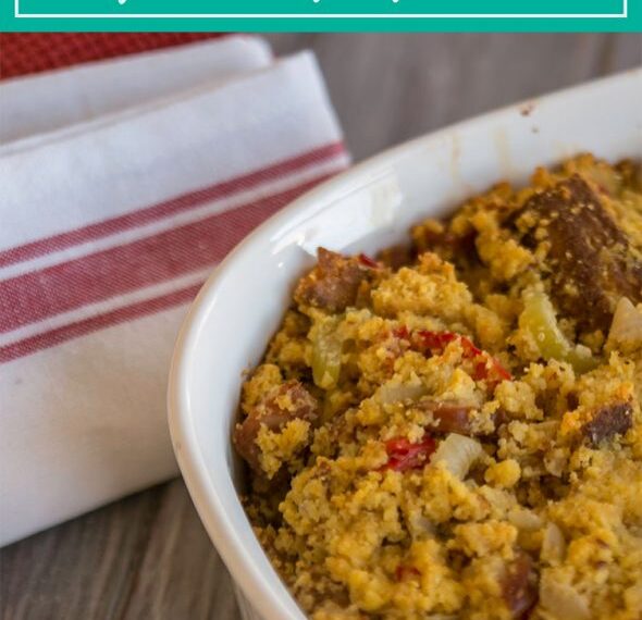 Cornbread and Andouille Sausage Dressing
